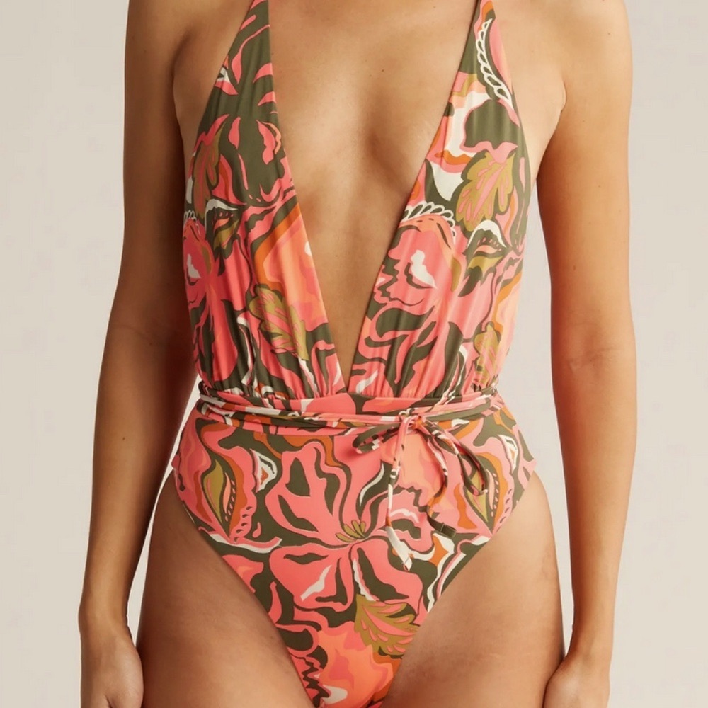 Maaji Twister Reversible Safari One-Piece Swimsuit
